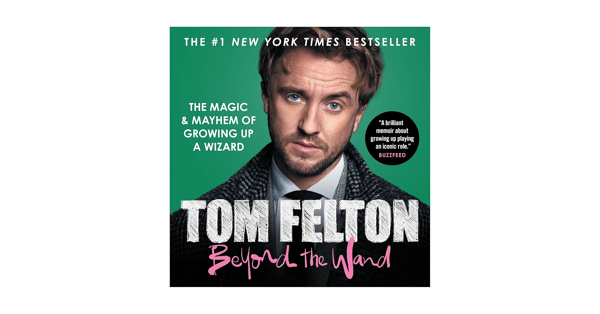 【サイン入り】Beyond the Wand: Tom Felton Tom Felton Beyond the Wand Signed Book Harry Potter Wizard